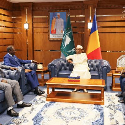 تشاد تودع الممثل الخاص للأمم المتحدة لوسط أفريقيا في ختام ولايته