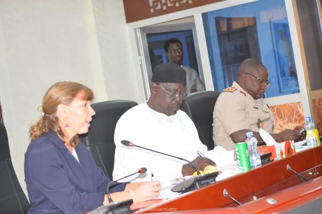 Réunion de travail au ministère des Armées pour la délocalisation de l'École nationale des sous-officiers d'active de Koundoul vers Kalaït