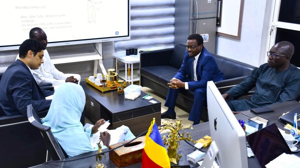 L'ENA reçoit l'attaché diplomatique de l'Ambassade d'Égypte au Tchad